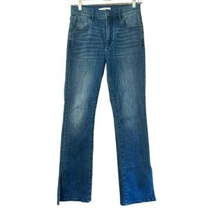 Arch Women's Denim Jeans Medium Wash Slit Ankle Denim Jeans Size 27